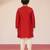 Viscose red kurta set with pyjama for boys| navratri | festive