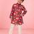 boys purple pichwai print muslin kurta with cream pyjama     wedding & festive wear