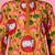 boys yellow pichwai print muslin kurta with cream pyjama     wedding & festive wear