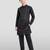 boys black silk blend mirror work kurta pyjama set