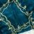 Teal Color satin Handwork Saree