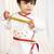 kids wear white satin kurta dhoti set boys with belt