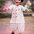 kids wear white cotton angrakha kurta dhoti set holi edition