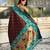 Brown soft silk zari weaving saree with contrast blouse piece