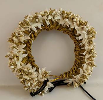 Designer pollens bridal hair gajra 3