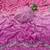 Pink Color Sattin Silk Fabric Original Beeds Work with Cut  work border Saree
