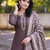 Brown Printed Cotton Kurta Set with Dupatta | Ethnic Wear for Women