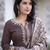 Brown Printed Cotton Kurta Set with Dupatta | Ethnic Wear for Women