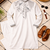 White color embroidery sequence work viscose silk kurta payjama set