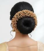Gold pollens bridal gajra