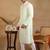 Men green viscose rayon solid embroidered straight kurta