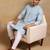 Men blue viscose rayon solid embroidered straight kurta