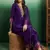 Royal purple designer suit