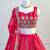Red Zari & Beads Work Crust Silk Lehenga Choli with Dupatta