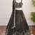 Black Embroidered Sequins & Beads Work Fox Georgette Lehenga Choli with Dupatta