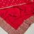 Red Color Silk Fabric  Zari Work And Stone Work Saree