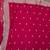 wine silk saree with zari and stone work embroidery
