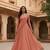 Dark Peach Festive Lehenga Set