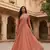 Dark Peach Festive Lehenga Set