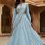 Light Sky Blue Festive Lehenga Set