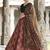 Ajarakh Print Satin Semi Stitched Lehenga Choli & Unstitched Blouse With Dupatta