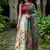 Decorative Print Satin Semi Stitched Lehenga Choli & Unstitched Blouse With Dupatta