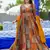 Multicolor digital printed rayon traditional anarkali gown with dupatta