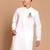 hanuman jayanti white cotton kurta for men
