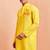 men's yellow ram hanuman kurta cotton festive