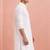 men's white cotton kurta ram hanuman print