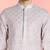 onion pink rayon mens kurta with printed design
