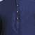 Elegant men's raw silk kurta with pants stitched dark blue color