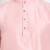 Men's raw silk pink kurta with cotton pant set