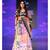 tan Motif Print Shiney Satin Lehenga Choli With Unstitched Digital Print Blouse and Shiney Assam Silk Dupatta