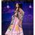tan Motif Print Shiney Satin Lehenga Choli With Unstitched Digital Print Blouse and Shiney Assam Silk Dupatta