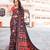 Digital print assami silk saree with jequared unstitched blouse and beautiful multicoloured thred work at pallu