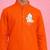 Boys orange pure cotton kurta pyjama set     hanuman jayanti special print