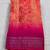 Digital print zari cotton lilen  saree with multicolored cotton tussle at pallu