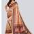 Digital print assami silk saree with jequared unstitched blouse and beautiful multicoloured thred work at pallu