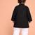 Boys black pure cotton kurta pyjama set     hanuman jayanti special print