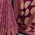 Pink color Fancy Printed Dull Satin Saree