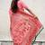 pink silk blend saree with kashmiri woven work