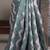 Grey Color Printed Tasar Silk With Viscose Border  Saree