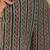 Brown floral block print cotton straight kurta pant dupatta set