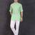geen cotton short kurta set with plain work