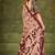  tasar silk saree with  kalamkari print