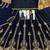 Navyblue georgette coading sequence embroidered work unstitched suit