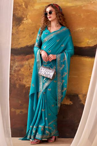  crepe weaving saree for special occasions