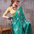  satin silk floral printed saree for women