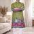 pista color patola print dola silk kurta pajama set